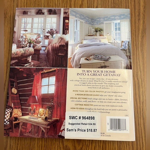 Better Homes and Gardens COTTAGE STYLE Coffee Table Book 1998 Meredith Corp - Picture 9 of 10